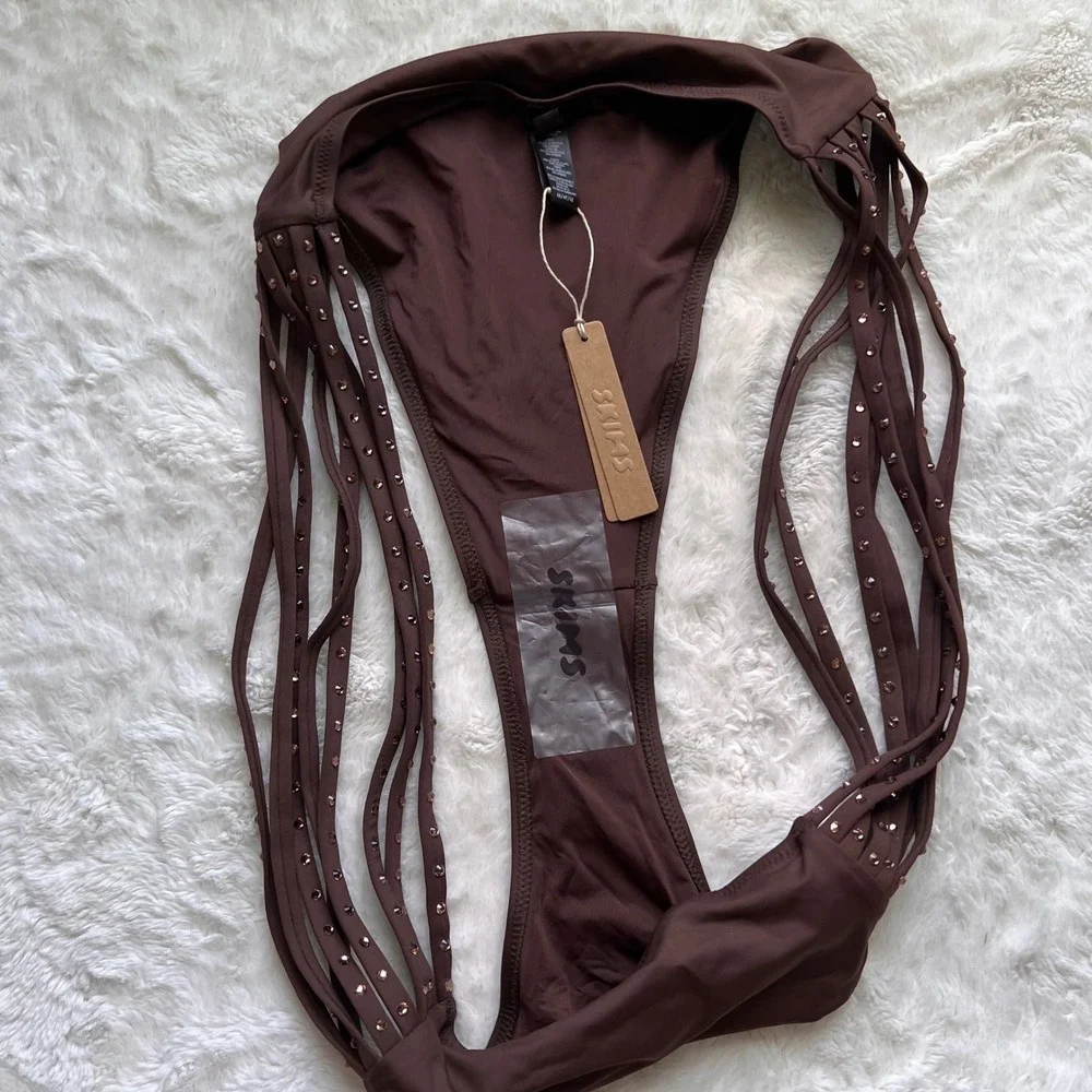 SKIMS rhinestone swim